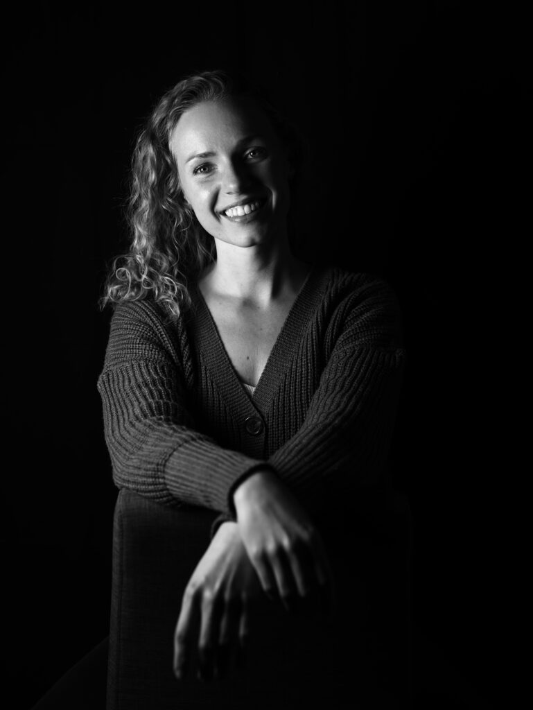 schwarzweiß frau porträt